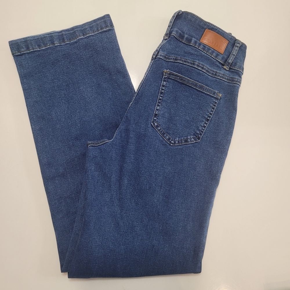 Elegant Indigo Women's Straight Leg Jeans Size 6 - Picture 7 of 14